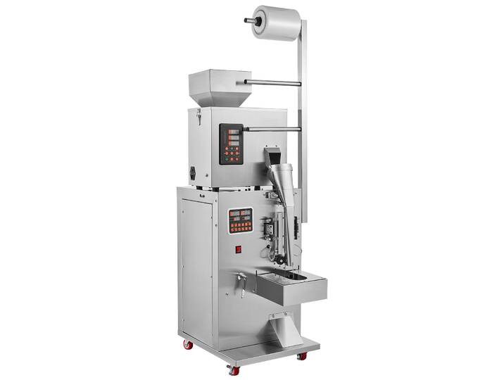 SucceBuy 1-100g Machine d'emballage automatique de particules Sachet de poudre pondération Machine d'emballage de remplissage pour graines de thé haricots riz