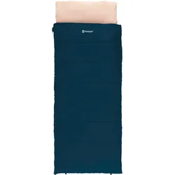 Outwell Contour Lux Deckenschlafsack 220 x 85cm Reißverschluss rechts dunkelblau