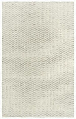 NAVATEXTURA Monarch Basketweave Hand-woven Wool Area Rug.