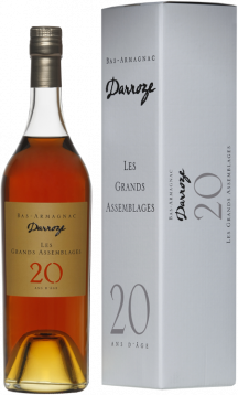 Armagnac Darroze Armagnac - Darroze - Grand Assemblage 20 Jahre - Etui - 0.7L Südwest Frankreich
