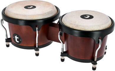 Thomann "Classic Bongo Set 7" & 8,5"" Coffee Braun matt