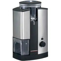 Gastroback Design Advanced, Kaffeemühle, Schwarz, Silber
