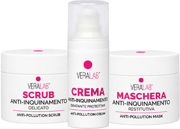 Veralab Anti Pollution Squad Kit Viso Anti-Inquinamento