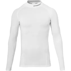 Uhlsport, Jungen, Funktionsshirt, Baselayer Tight Distinction Pro- Turtle Neck (164), Weiss
