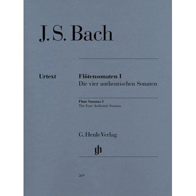 Johann Sebastian Bach - Flötensonaten, Band I (Die vier authentischen Sonaten) -