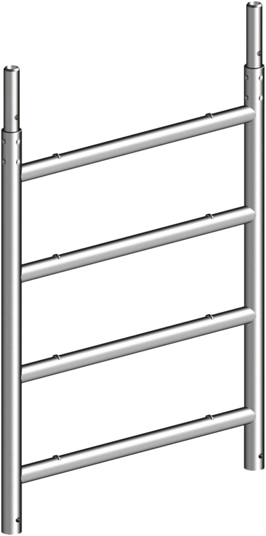 Layher Standleiter 75/4 Aluminium rutschsicher Sprossen (1297004)