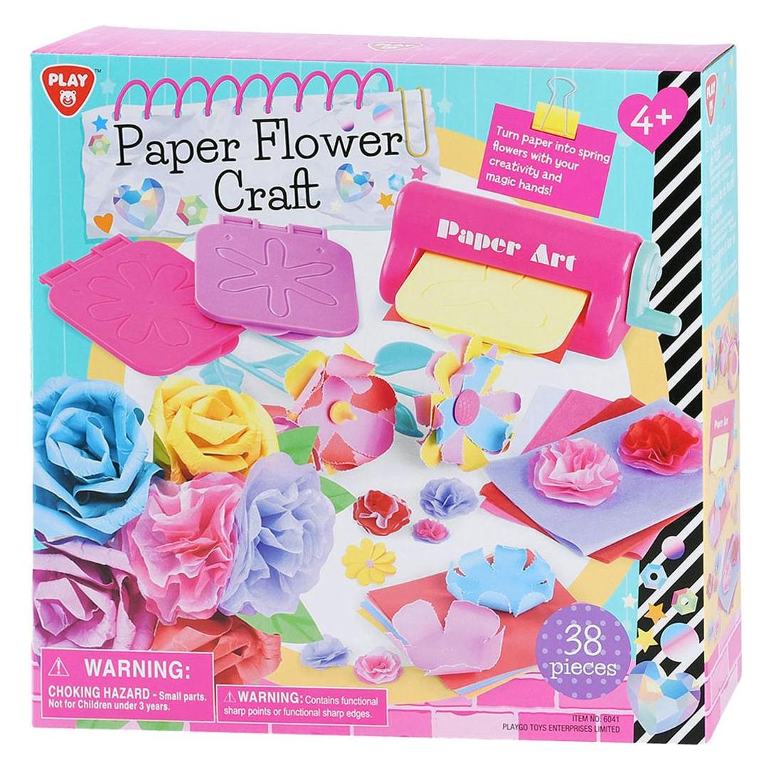 Play Papierblumen-Bastelset, 38-teilig. (49619504)