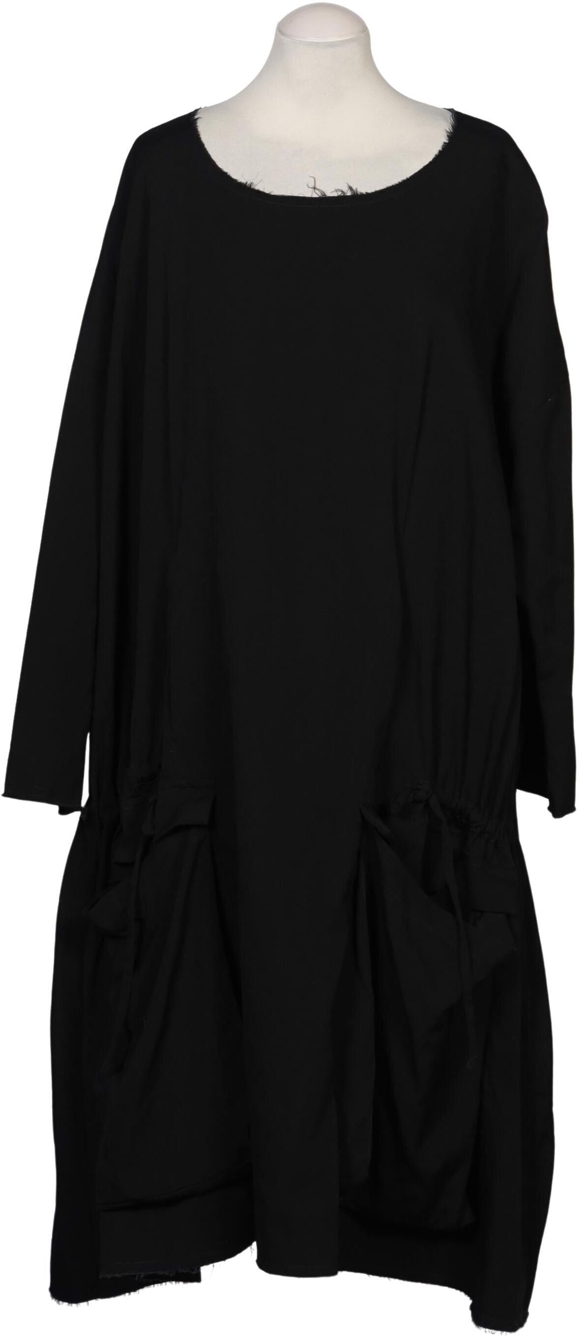 Rundholz Damen Kleid, Schwarz, Gr. M, Wolle - Second Hand