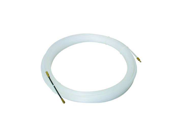 Plica Kabeleinzugsband aus Nylon 25m Ø 4mm mit Suchfeder
