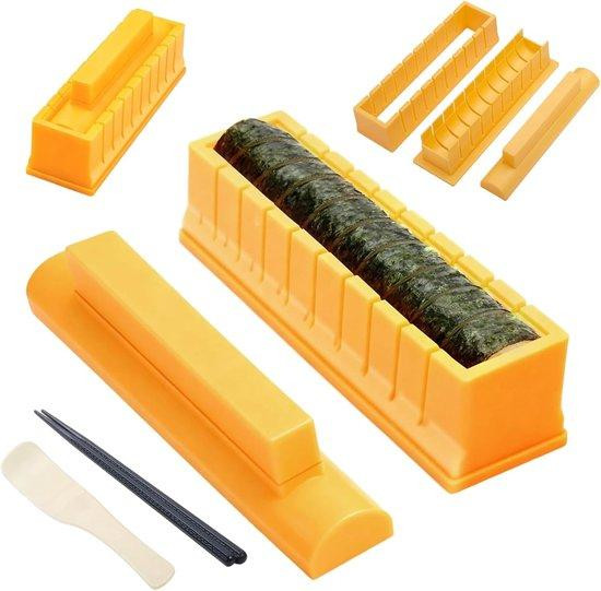 Complete Sushi Set voor beginners - 5-delige set voor het zelf maken van sushi thuis