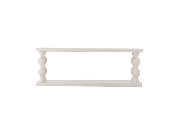 Étagère murale en MDF blanc Salino