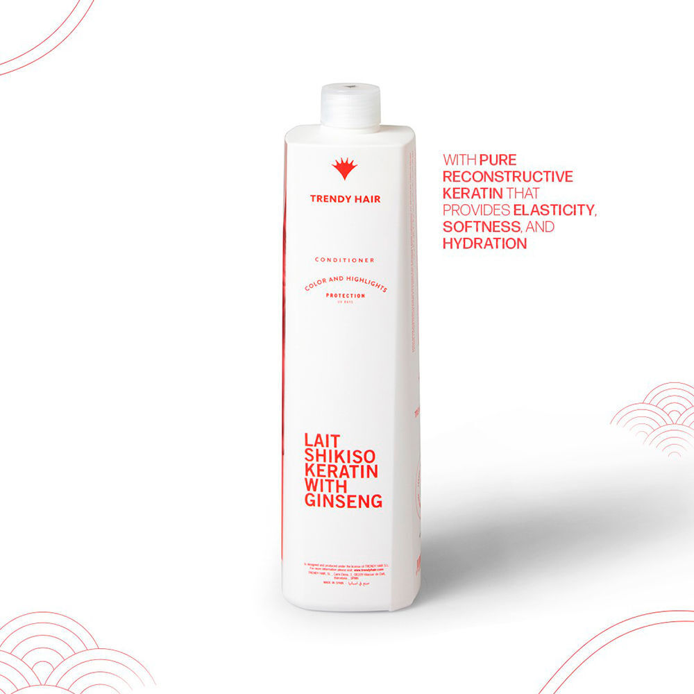 Trendy Hair Lait Shikiso Keratin with ginseng 1000 ml
