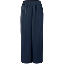Tchibo - Satinhose - Damen - Gr. 38 - dunkelblau
