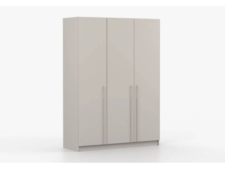 Drehtürenschrank ROSA II 3D 150 cm Kaschmir Kaschmir Kaschmir