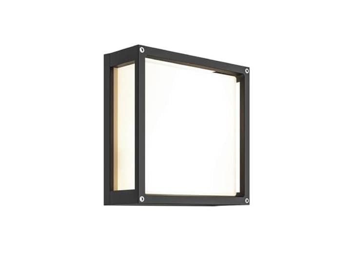 Lucande Applique Exterieur Aurelien à intensité variable (Moderne) en Noir Aluminium (à 2 lampes\, E27) Murale Luminaire Lampe Jardin Eclairage