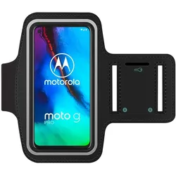 SmartFitness Motorola Moto G Pro Handy Sport Armband, Smartphone Sportarmband, Schwarz