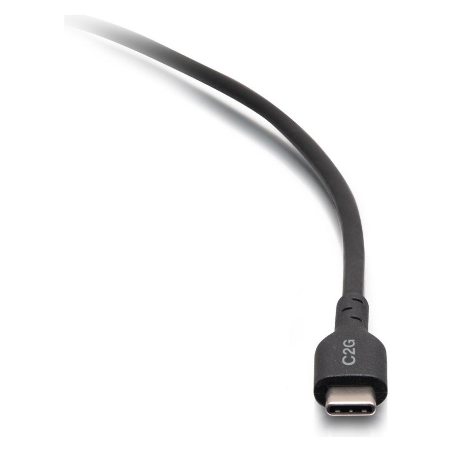 C2G 0,5-m-Kabel USB-C-Stecker auf USB-C-Stecker (20 V 5 A) - USB 2.0 (480 Mbps) (0.50 m, USB 2.0, 100 W) (C2G28881)