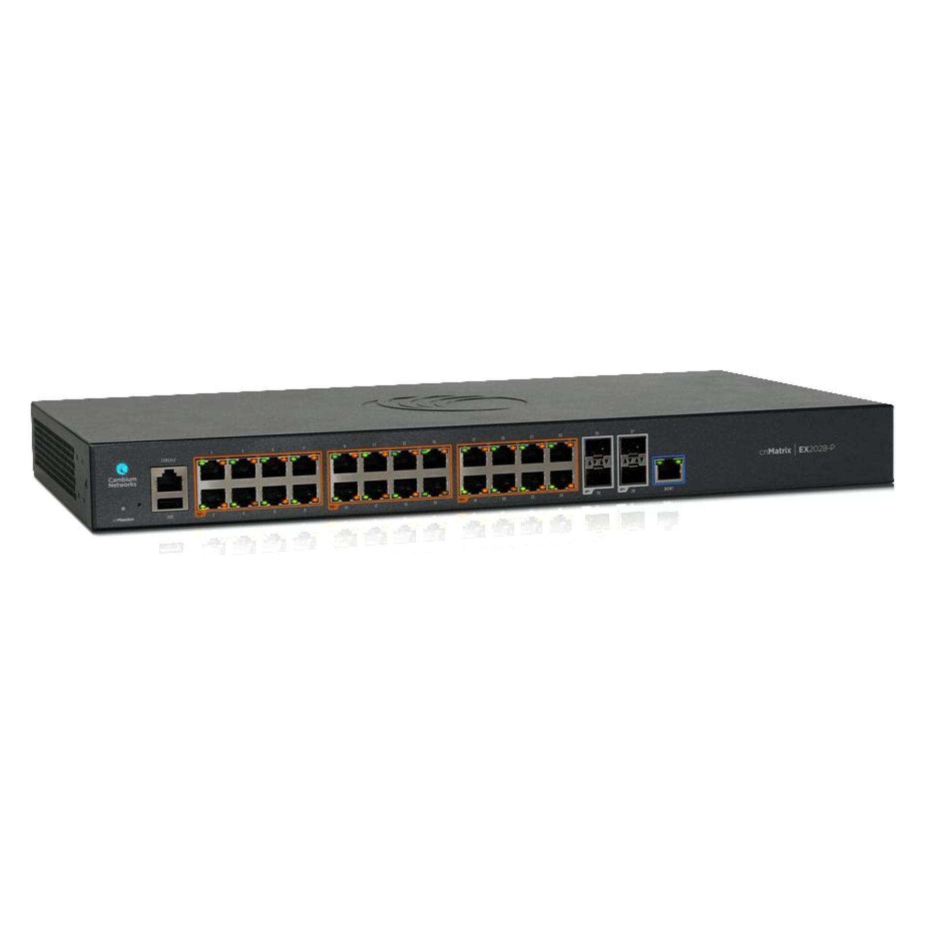 Cambium Networks cnMatrix EX2028-P (24 Ports) (MX-EX2028PXA-E)