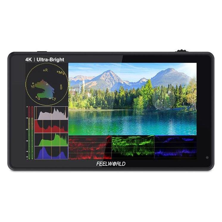 Feelworld LUT6S 6" 2600nits touch screen 3D LUT on-camera wit (6", Full HD) (LUT6S)