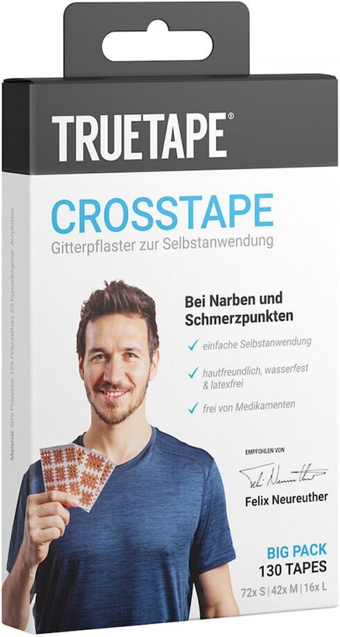 Gitterpflaster TRUETAPE® Crosstape beige 130stk