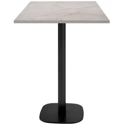 RestooTab - Stehtisch Round 60x60cm Dekor Marmor yule