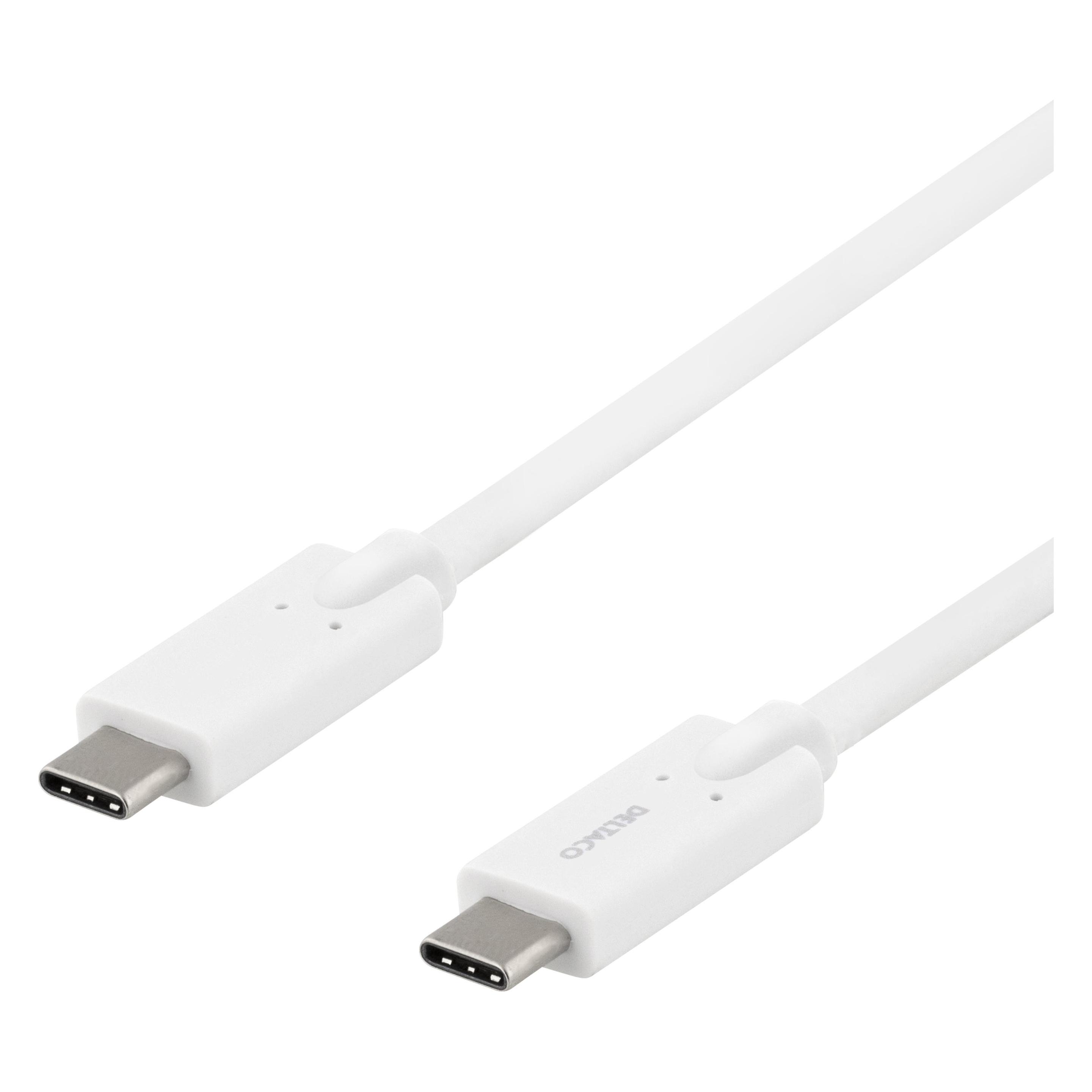 Deltaco USBC-1504 - USB Type-C kabel (2 m, USB 3.2 Gen 1) (USBC-1504)
