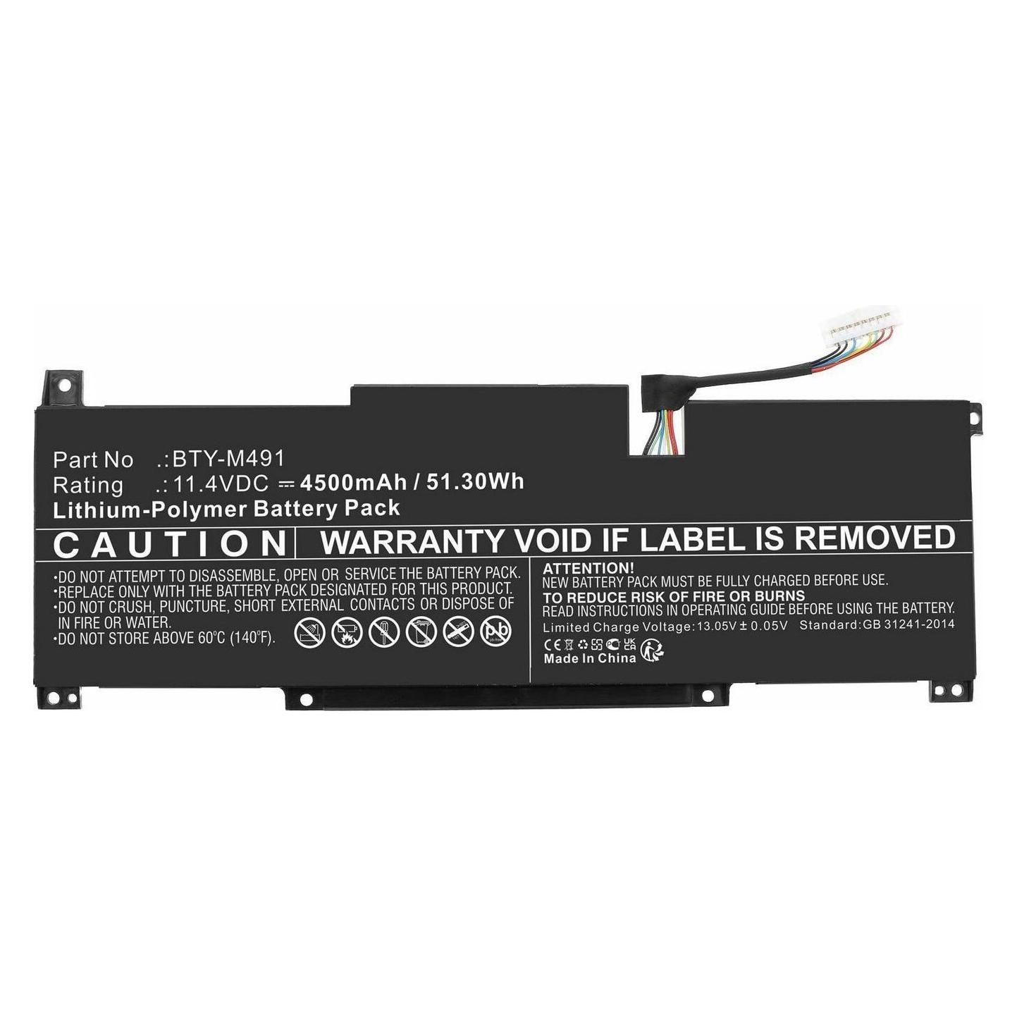 CoreParts Laptop Battery for MSI (4500 mAh) (MBXMSI-BA0020)