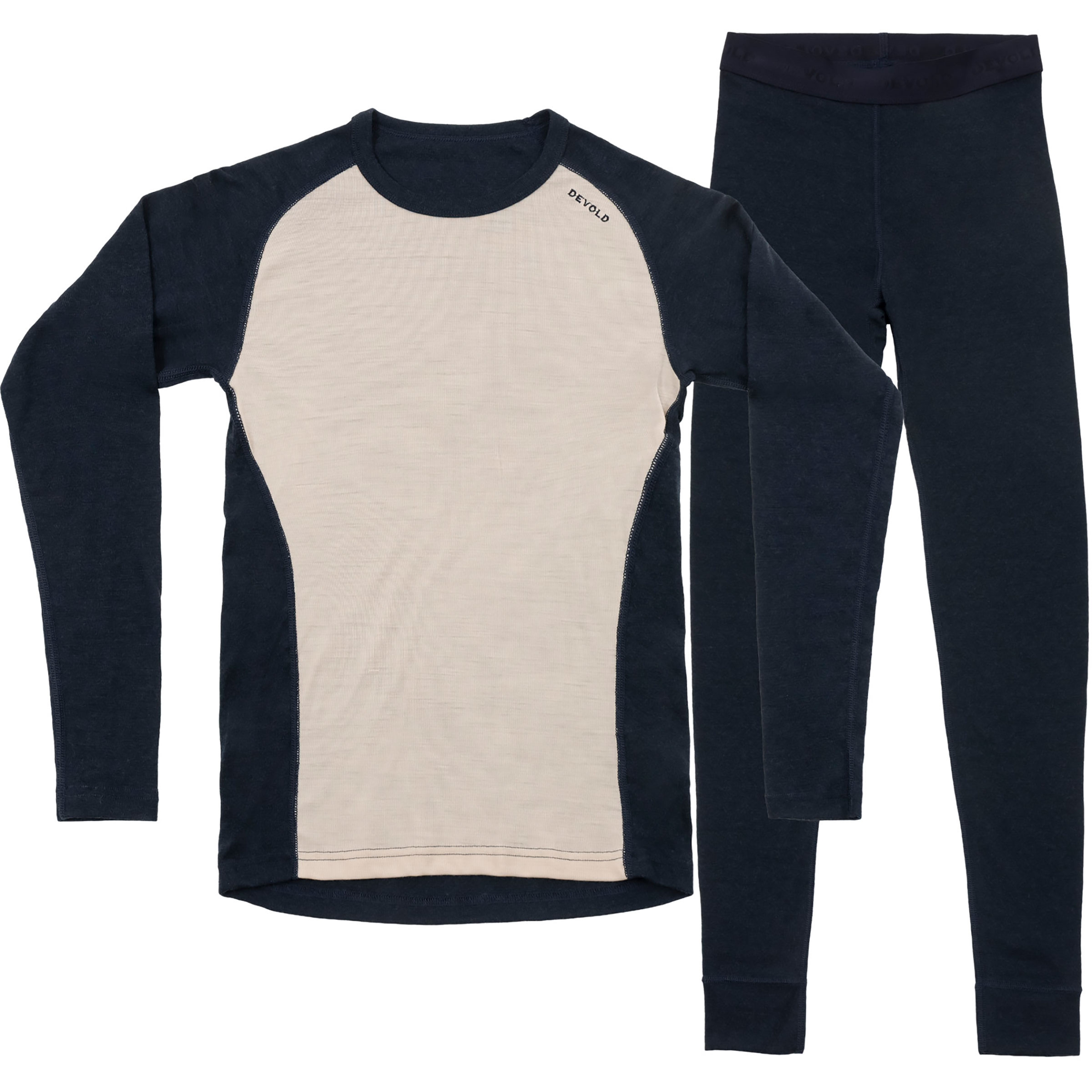Devold Multi Sport Unterwäsche Set Damen Merino Unterwäsche beige Größe M Hautfreundlich Merinowolle