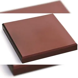 Lacor 60578 Großer, dicker Metzger-Schneideblock aus BPA-freiem Polyethylen, 50 x 50 x 4 cm