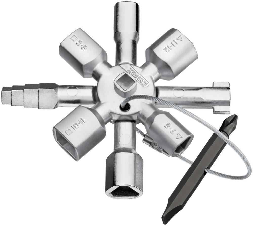 KNIPEX Schaltschrankschlüssel TwinKey TwinKey