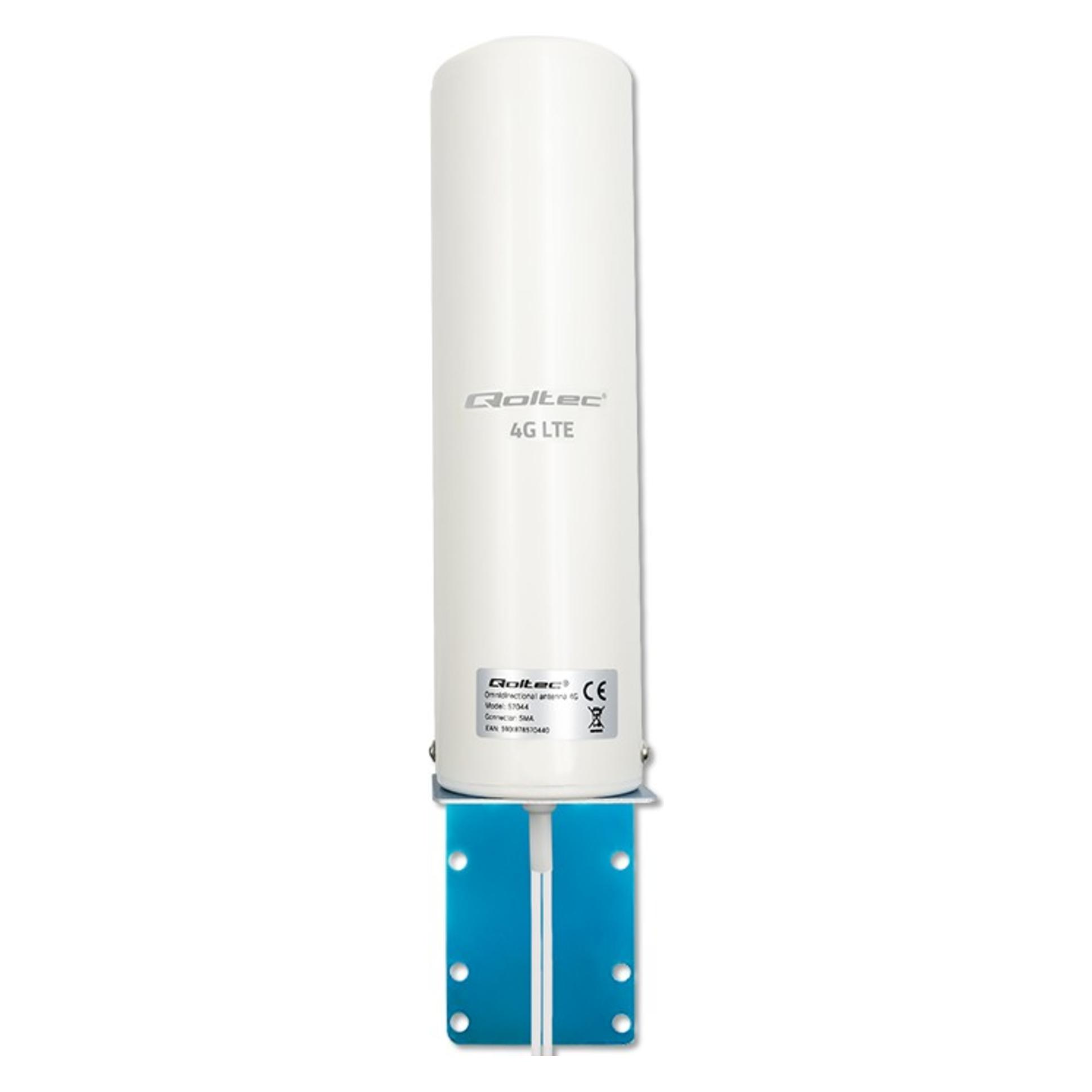 Qoltec Antena 4G LTE DUAL | 5dBi | dookólna | zewnętrzna (4G) (57044)