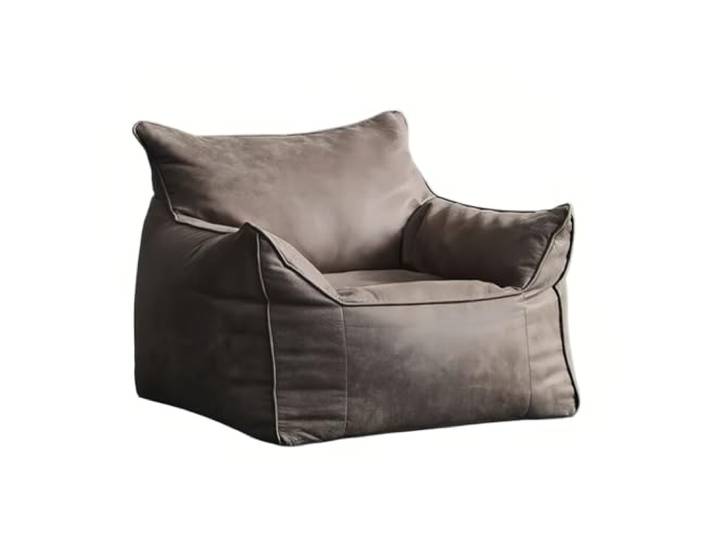 Xumh2024-3 Sitzsack Lazy Sofa Einsitzer Freizeit Wohnzimmer Tatami Sitzsack Stuhl Schlafzimmer(Grigio)