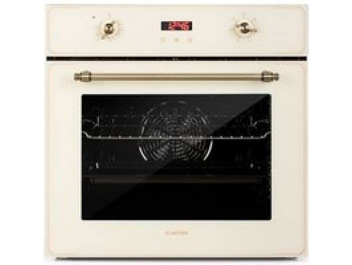 Klarstein Elizabeth four encastrable design rétro 6 fonctions 50-250 ° C crème
