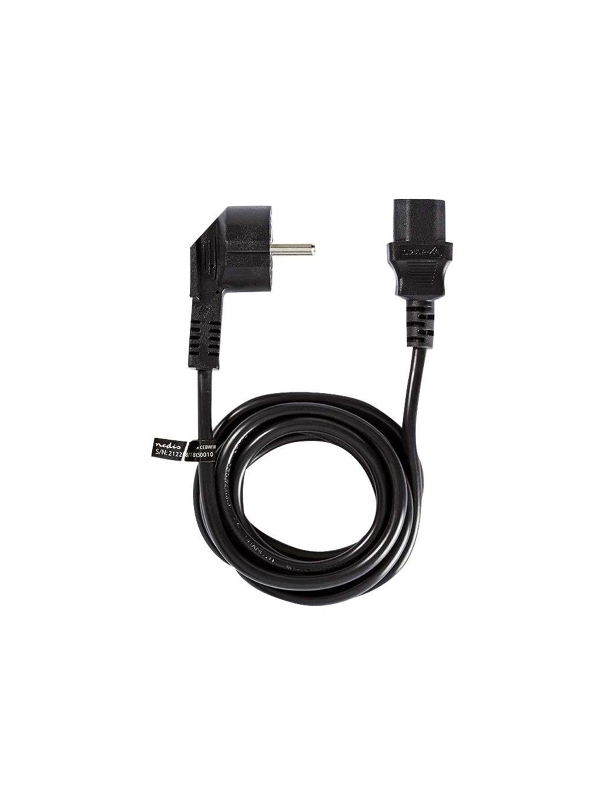 Nedis - power cable - power IEC 60320 C13 to power CEE 7/7 - 2 m