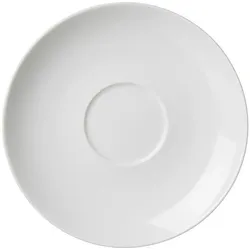 4x Flirt by R&B Cappuccino-Untertasse 16cm, Untertasse, Weiss