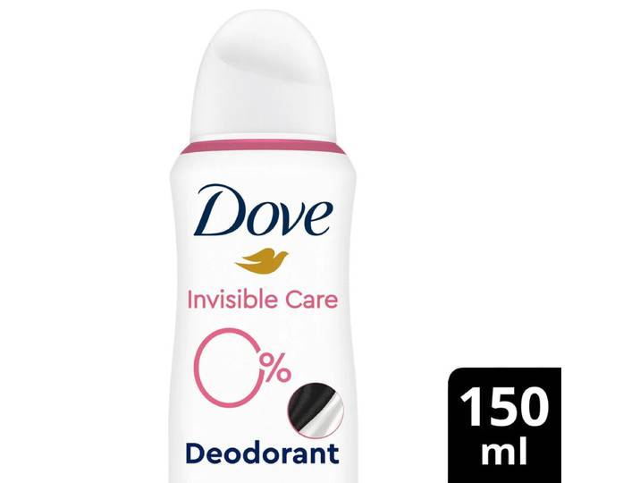 Dove Deodorant Spray, Invisible Dry Spray Anti-transpirant 150 ml