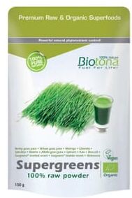 Biotona Supergreens Raw Powder 150g