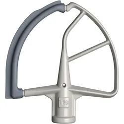 KitchenAid Flachrührer mit Schaber KSM7990/7580, Zubehör Küchengeräte, Grau