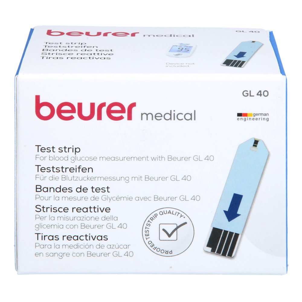 1001 Artikel Medical GmbH Beurer Gl40 paskowe testy 12772601