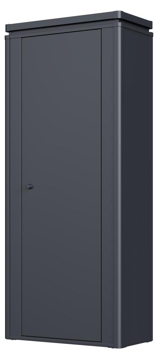 Weide Noble Gartenschrank 600 L | Verzinkter Stahl | Anthrazit