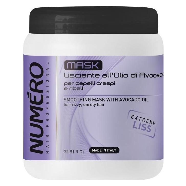 Numero Group NUMERO Smoothing Mask With Avocado Oil wygładzająca maska z olejkiem z awokado 1000ml (1000 ml) (8011935075157)