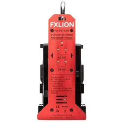 Fxlion Double Charger V-Lock 14.8V/26V (Kamera Akku Ladegerät), Kamera Stromversorgung, Schwarz