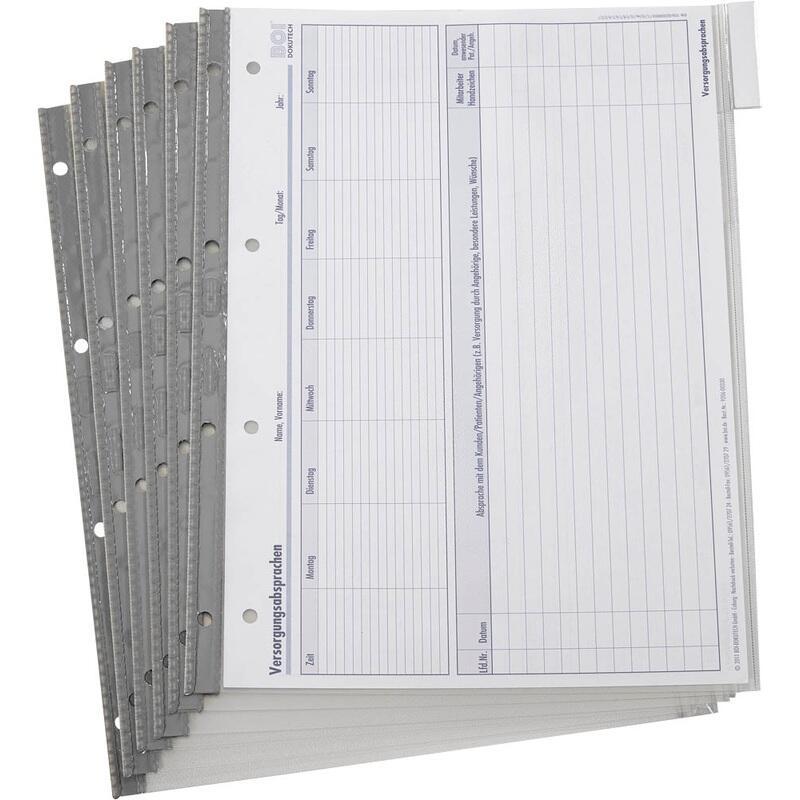 BOI DOKUTECH Organisationshüllen DIN A4 transparent 9205-00637