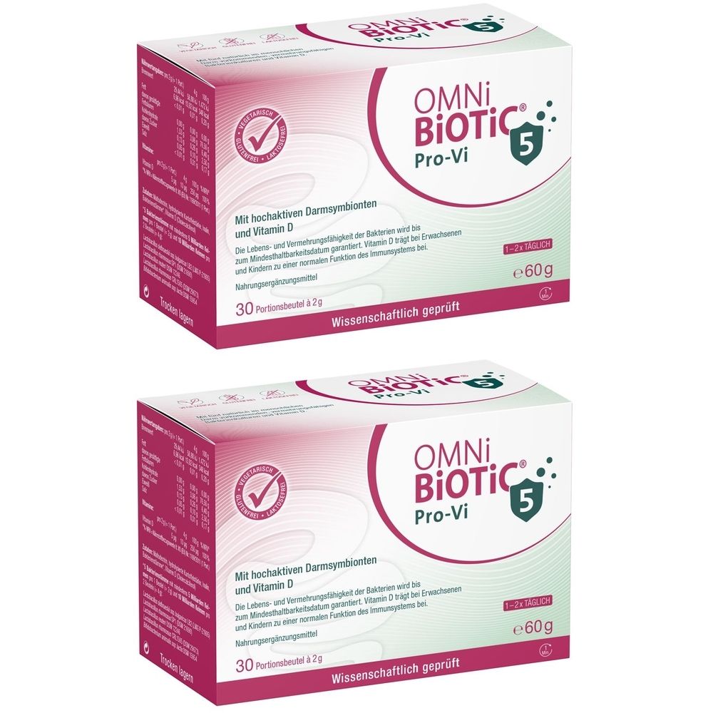 Omni BiOTiC Pro-Vi 5 Pulver Beutel 2x 2x30x2 g