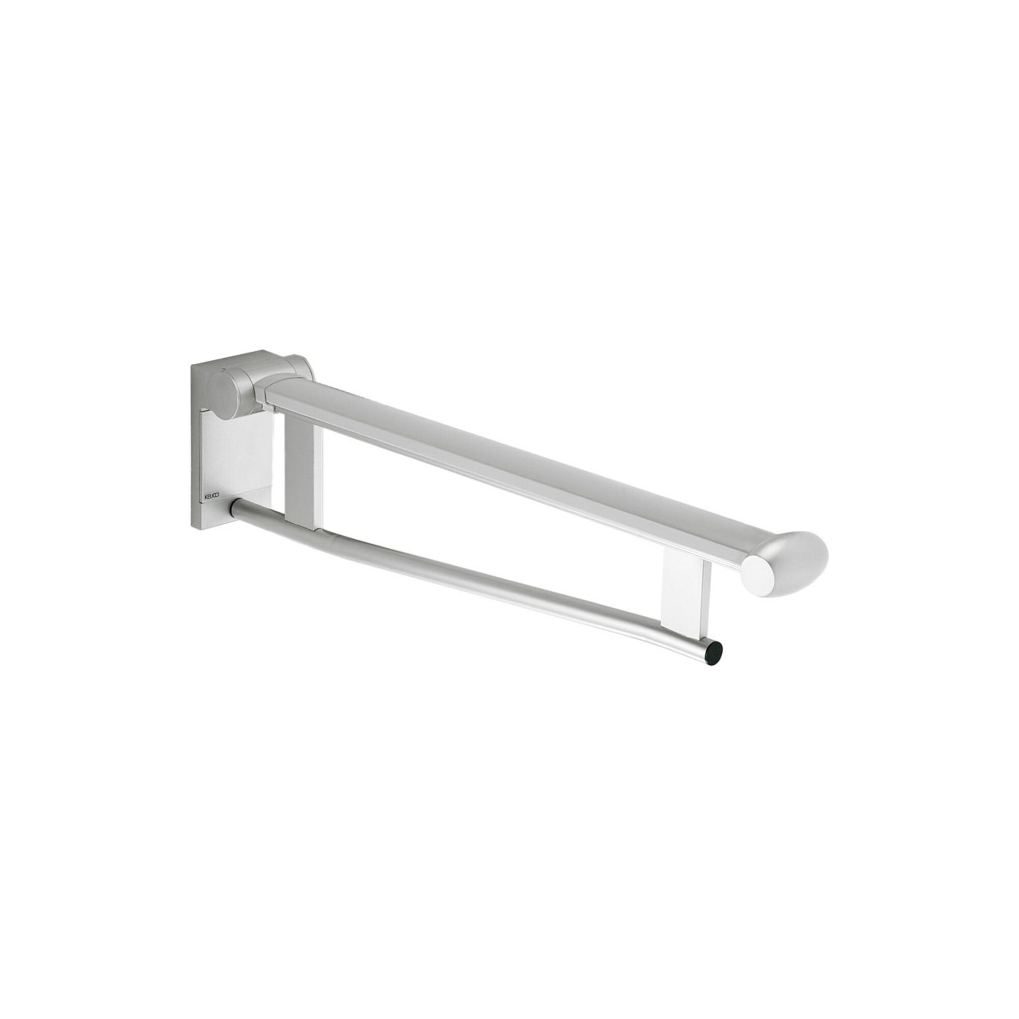 Keuco WT-Stützklappgriff Plan Care 650mm, gebremst, AL si-el/lichtgrau (34902170638)