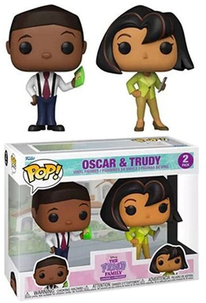 Funko POP! The Proud Family: Oscar en Trudy exclusieve 2-pack