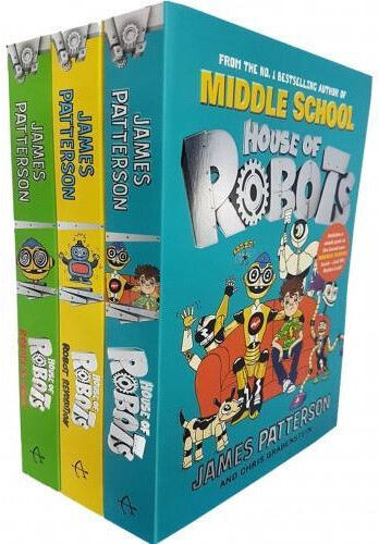 Arrow James Patterson House Of Robots Series Collection 3 Books Set House Of Robots Robot Revolution Rob..