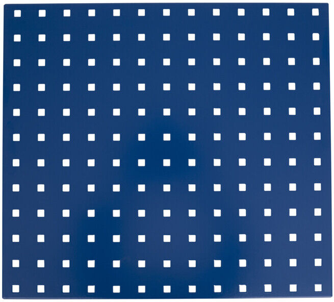 Panneau perforé pour mur d'atelier STIER, 500x450 mm, bleu gentiane (906583)
