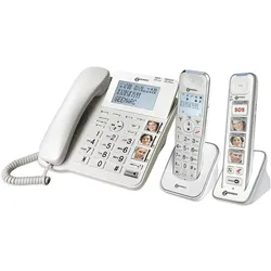 Geemarc Pack Senior 295, Telefon, Weiss