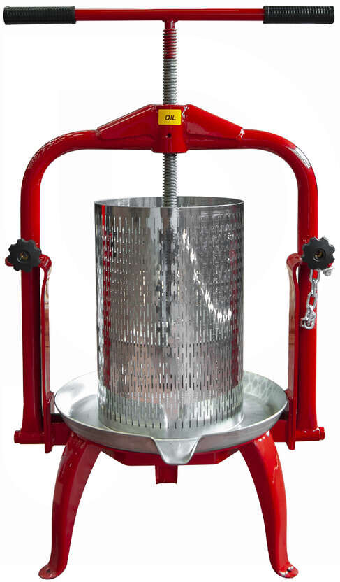 Polsinelli Pressa per frutta FARM 20 con gabbia inox